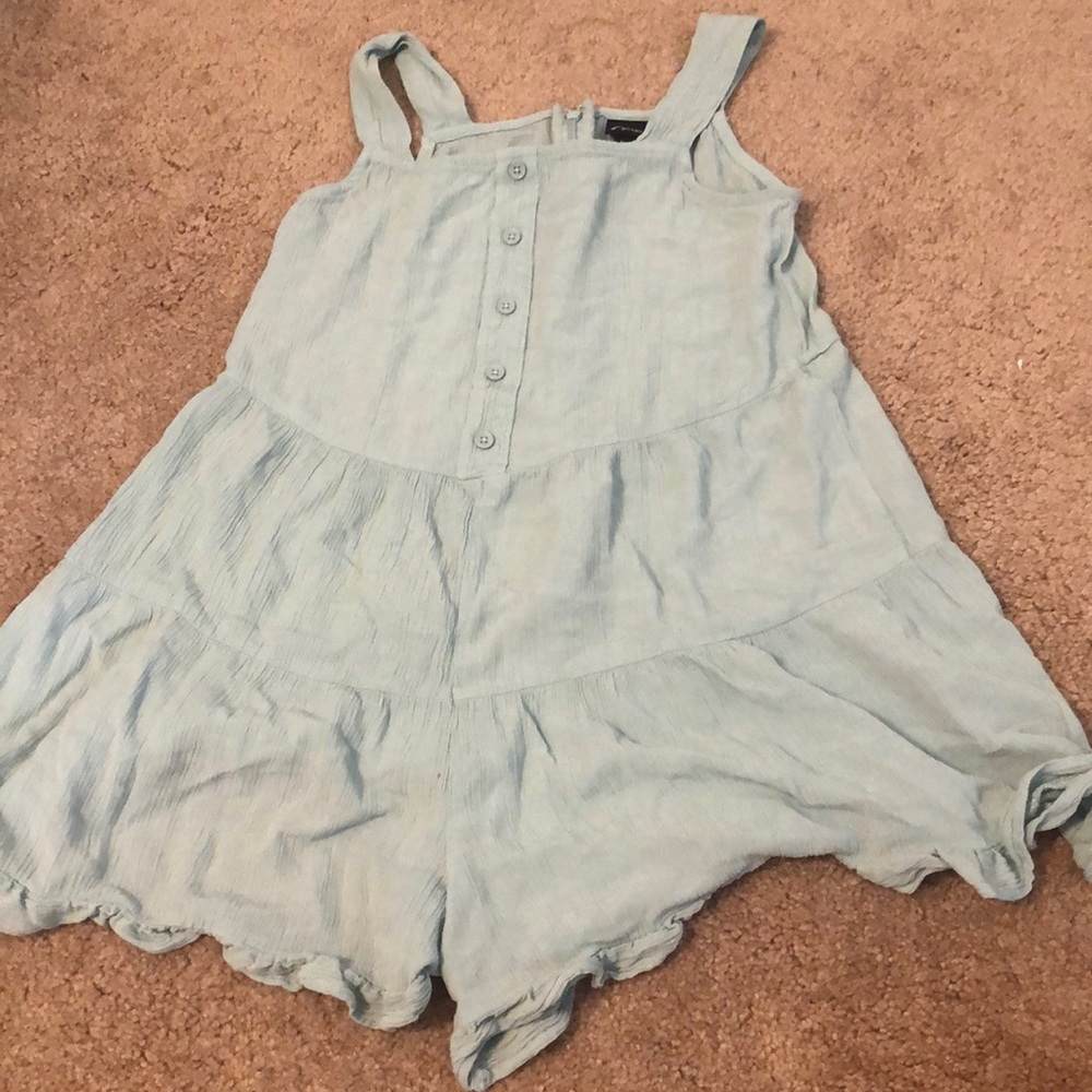 Target light blue romper
